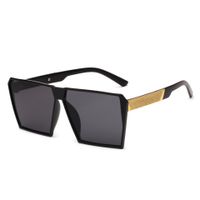 Punk Solid Color Ac Square Full Frame Women's Sunglasses main image 3