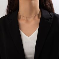 Simple Style Water Droplets Alloy Plating Women's Necklace sku image 7