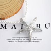 Simple Style Starfish Alloy Patchwork Women's Pendant Necklace main image 3