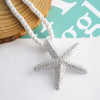 Simple Style Starfish Alloy Patchwork Women's Pendant Necklace main image 5