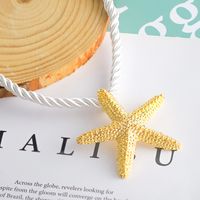 Simple Style Starfish Alloy Patchwork Women's Pendant Necklace main image 6