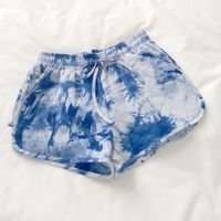 Women's Holiday Beach Sports Color Block Shorts Casual Pants Shorts main image 4