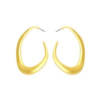 1 Pair Simple Style Irregular Plating Alloy Gold Plated Ear Studs main image 2