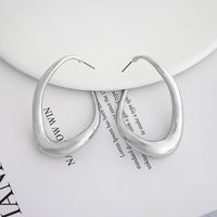1 Pair Simple Style Irregular Plating Alloy Gold Plated Ear Studs main image 5
