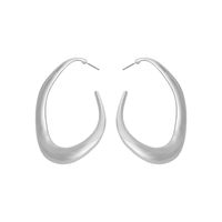 1 Pair Simple Style Irregular Plating Alloy Gold Plated Ear Studs sku image 2