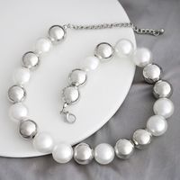 Simple Style Pearl Imitation Pearl Beaded Women's Necklace main image 6