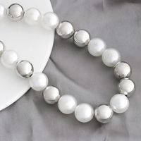 Simple Style Pearl Imitation Pearl Beaded Women's Necklace main image 1