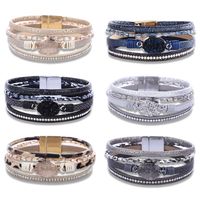 Wholesale Jewelry Commute Oval Alloy Handmade Bangle main image 6