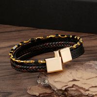Classical Grain Alloy Handmade Men's Bracelets main image 3