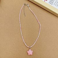 Simple Style Star Seed Bead Wholesale Pendant Necklace sku image 2