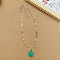 Simple Style Star Seed Bead Wholesale Pendant Necklace sku image 6