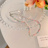 Sucré Géométrique Perle De Rocaille De Gros Collier sku image 1