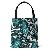 Women's Vintage Style Plant Canvas Shopping Bags sku image 1