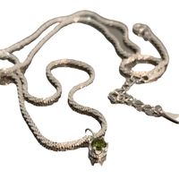 Modern Style Korean Style Crown Sterling Silver Zircon Pendant Necklace In Bulk main image 3