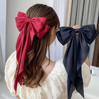 Women's Sweet Bow Knot Brocade Hair Clip main image 1