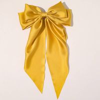 Women's Sweet Bow Knot Brocade Hair Clip sku image 7