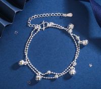 Wholesale Jewelry Elegant Four Leaf Clover Star Heart Shape Silver Plated Plating Bracelets sku image 4