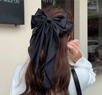 Women's Sweet Bow Knot Brocade Hair Clip sku image 5