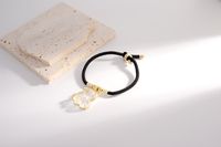 Wholesale Jewelry Vacation Bear Metal 18k Gold Plated Handmade Plating Bracelets main image 5