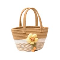 Women's All Seasons Straw Basic Handbag sku image 1