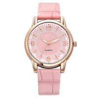 Streetwear Solid Color Buckle Quartz Women's Watches main image 3