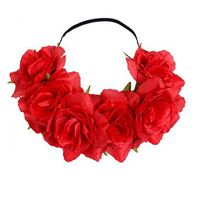 Romantic Flower Cloth Hair Band sku image 1