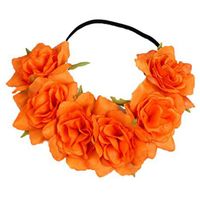 Romantic Flower Cloth Hair Band sku image 6