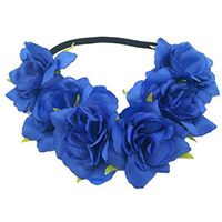 Romantic Flower Cloth Hair Band sku image 3