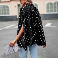 Women's Blouse Half Sleeve Blouses Casual Polka Dots main image 5