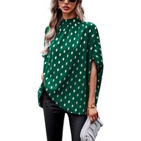 Women's Blouse Half Sleeve Blouses Casual Polka Dots main image 3