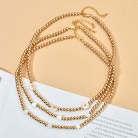 Elegant Simple Style Star Heart Shape Flower Stainless Steel Shell Plating Necklace main image 1