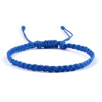 Großhandel Schmuck Lässig Einfacher Stil Einfarbig Seil Stricken Armbänder sku image 12