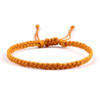 Wholesale Jewelry Casual Simple Style Solid Color Rope Knitting Bracelets sku image 2