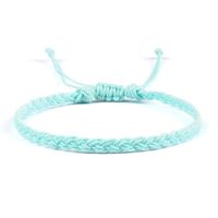 Wholesale Jewelry Casual Simple Style Solid Color Rope Knitting Bracelets sku image 8