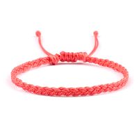 Wholesale Jewelry Casual Simple Style Solid Color Rope Knitting Bracelets sku image 3