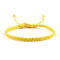 Wholesale Jewelry Casual Simple Style Solid Color Rope Knitting Bracelets sku image 1