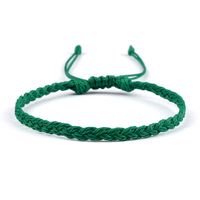 Wholesale Jewelry Casual Simple Style Solid Color Rope Knitting Bracelets sku image 7