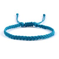 Wholesale Jewelry Casual Simple Style Solid Color Rope Knitting Bracelets sku image 10