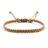 Wholesale Jewelry Casual Simple Style Solid Color Rope Knitting Bracelets sku image 18