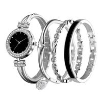 Casual Modern Style Solid Color Jewelry Buckle Quartz Women's Watches main image 4