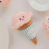 Cute Ice Cream Pet Dog Cat Sniffing Food Sound Toy sku image 1