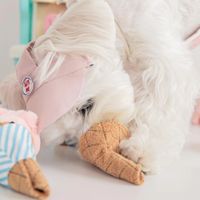 Cute Ice Cream Pet Dog Cat Sniffing Food Sound Toy main image 3