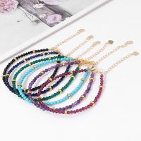 Casual Simple Style Round Artificial Crystal Wholesale Bracelets main image 1