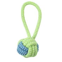 Cute Cotton Rope Bite-resistant Dog Molar Toy Dog Chewing Rope Combination Set sku image 4
