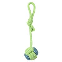 Cute Cotton Rope Bite-resistant Dog Molar Toy Dog Chewing Rope Combination Set sku image 5