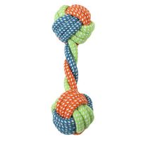 Cute Cotton Rope Bite-resistant Dog Molar Toy Dog Chewing Rope Combination Set sku image 11
