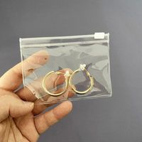 Mode Transparent Neues Material Schmuck Verpackungstaschen 1 Stück sku image 6