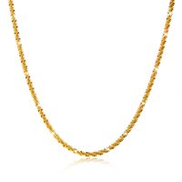 Rostfreier Stahl Vergoldet Einfacher Stil Überzug Einfarbig Halskette sku image 2