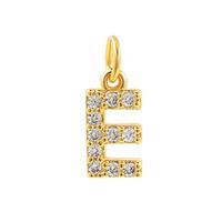 Bohemian Letter Stainless Steel Plating 18k Gold Plated Necklace sku image 5