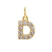 Bohemian Letter Stainless Steel Plating 18k Gold Plated Necklace sku image 4